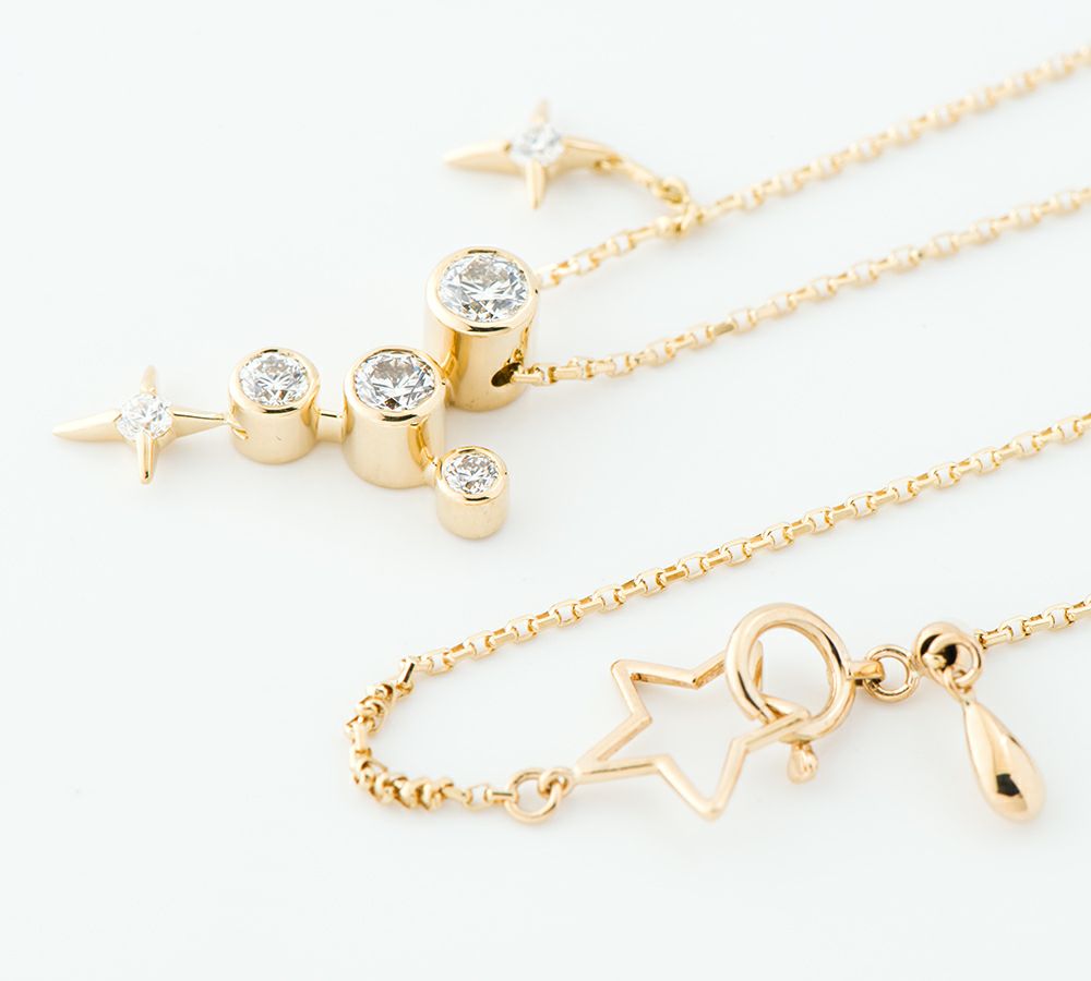 小寺智子 TOMOKO KODERA ダイヤモンド計0.73ct 18金イエローゴールド